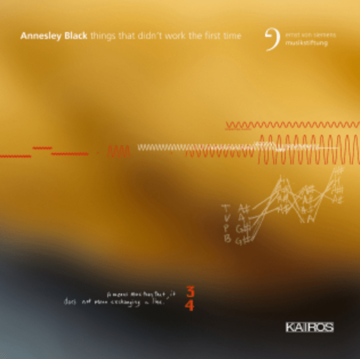 CD-Cover Annesley Black, KAIROS, things that didn't work the first time